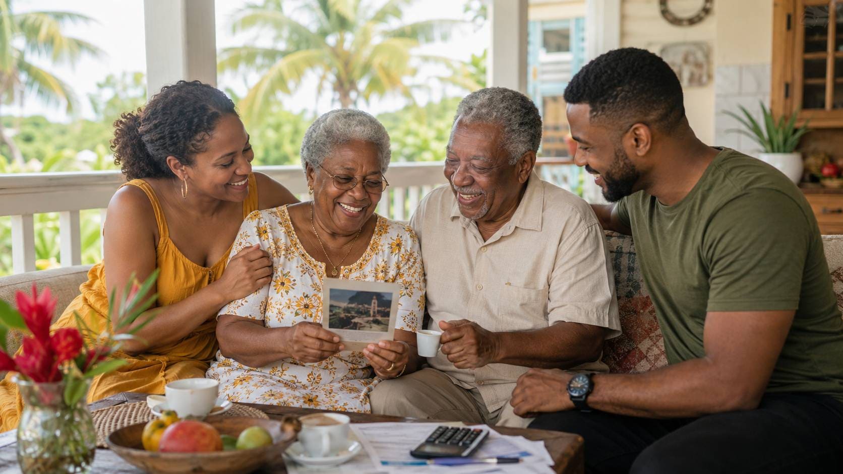 Gâter ses grands-parents